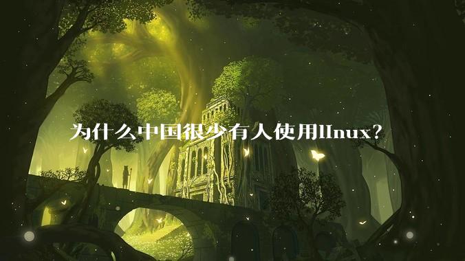 为什么中国很少有人使用linux？
