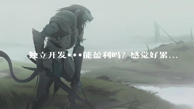 独立开发***能盈利吗？感觉好累...